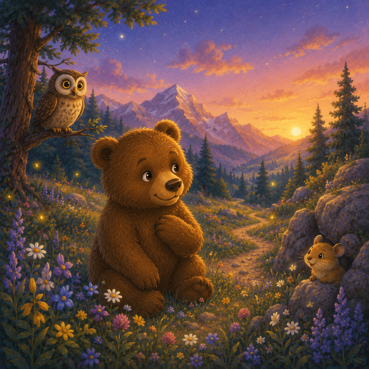 Bear’s Quiet Mountain story cover