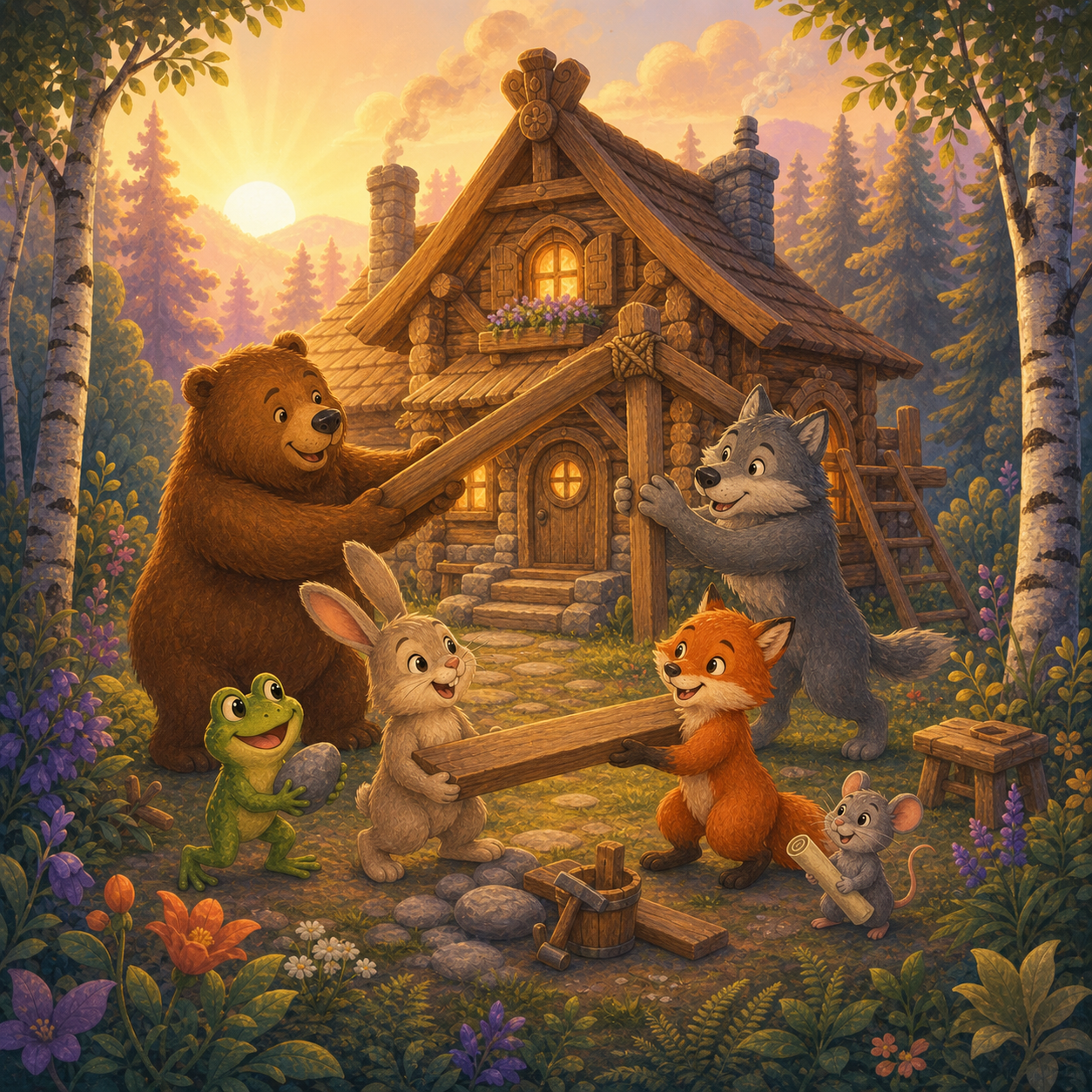 The Wooden Cottage story cover